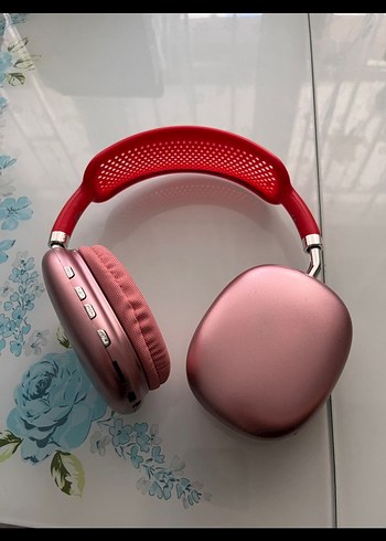 Pembe P9 Kablosuz Kulaklık - Görsel 3