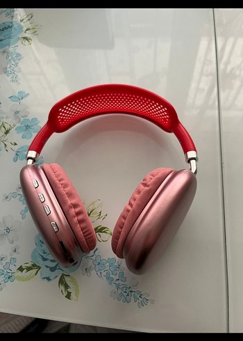 Pembe P9 Kablosuz Kulaklık - Görsel 2