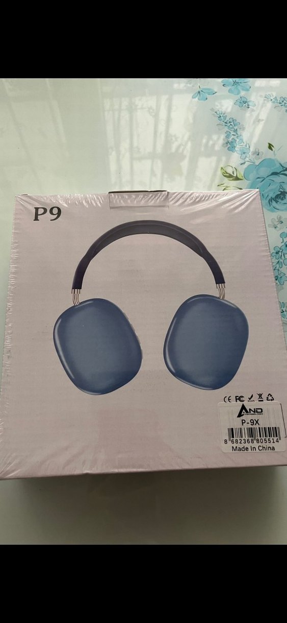 mavi P9 Kablosuz Kulaklık Bluetooth lu - Görsel 2