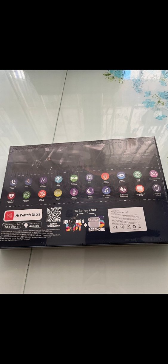 HX Series 9 Akıllı saat dijital ve Kulaklık Seti - Görsel 2