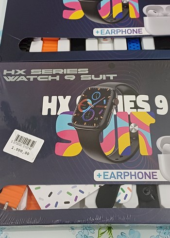 WATCH 9 Çoklu Renk Akıllı Saat Seti - Görsel 3