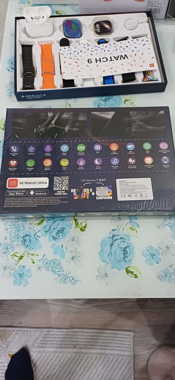 WATCH 9 Çoklu Renk Akıllı Saat Seti - Görsel 4