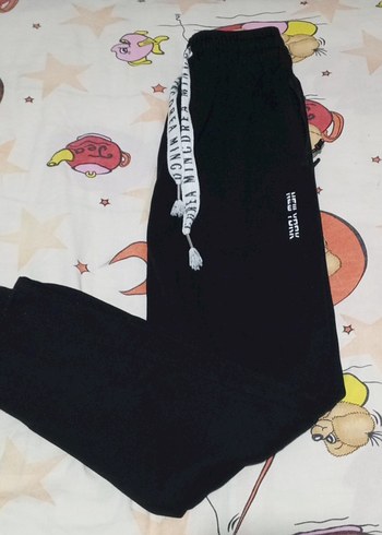 Siyah Erkek Rahat Kesim Eşofman Altı - Görsel 2