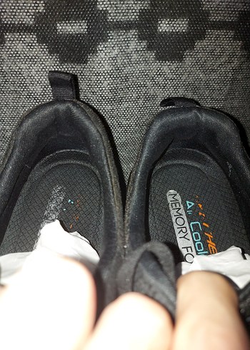44 Beden siyah Renk Orjinal Skechers 44 no Flex Advantage 3.0