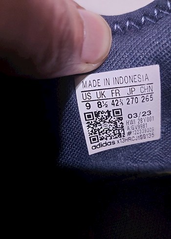 Orjinal Adidas 42,5 no Lite Racer Rebold - Görsel 7