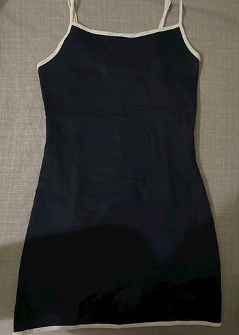 Siyah Yüksek Yakalı Kadın Midi Elbise - Görsel 4