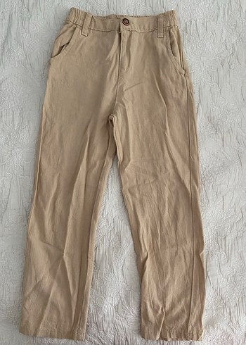 Erkek çocuk keten pantolon - Görsel 3