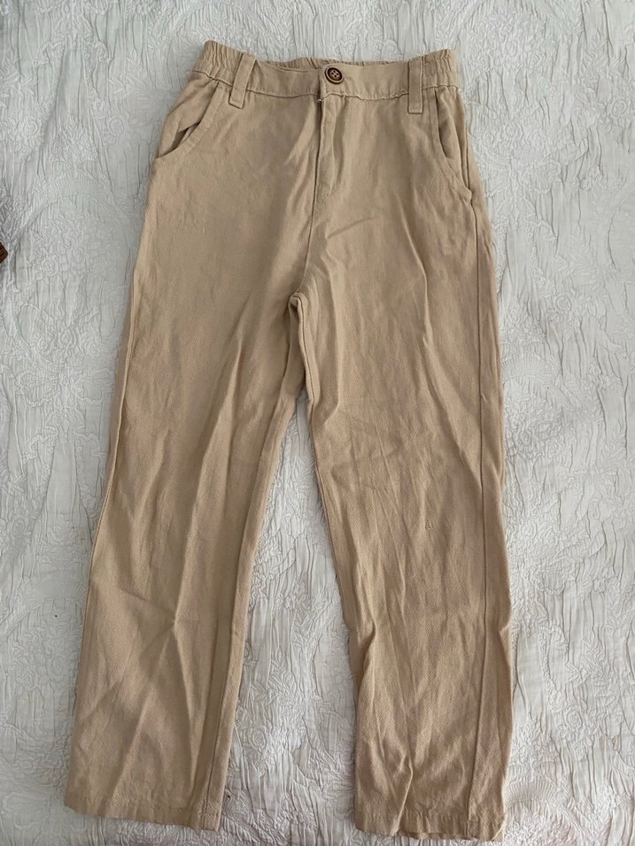 Erkek çocuk keten pantolon - Görsel 4