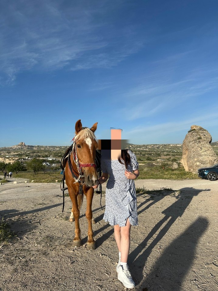 Bohem Midi Leopar Desenli Kadın Elbise - Görsel 2