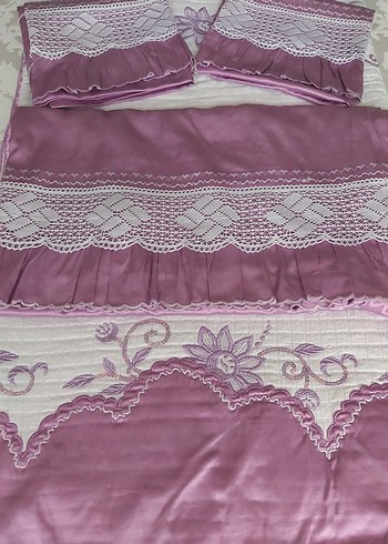 Saten Dantelli Pike Takımı - Görsel 8