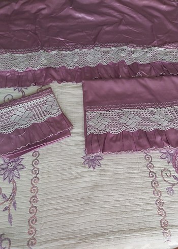 Saten Dantelli Pike Takımı - Görsel 6