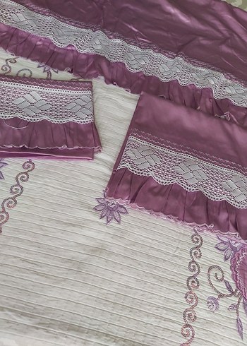 Saten Dantelli Pike Takımı - Görsel 5