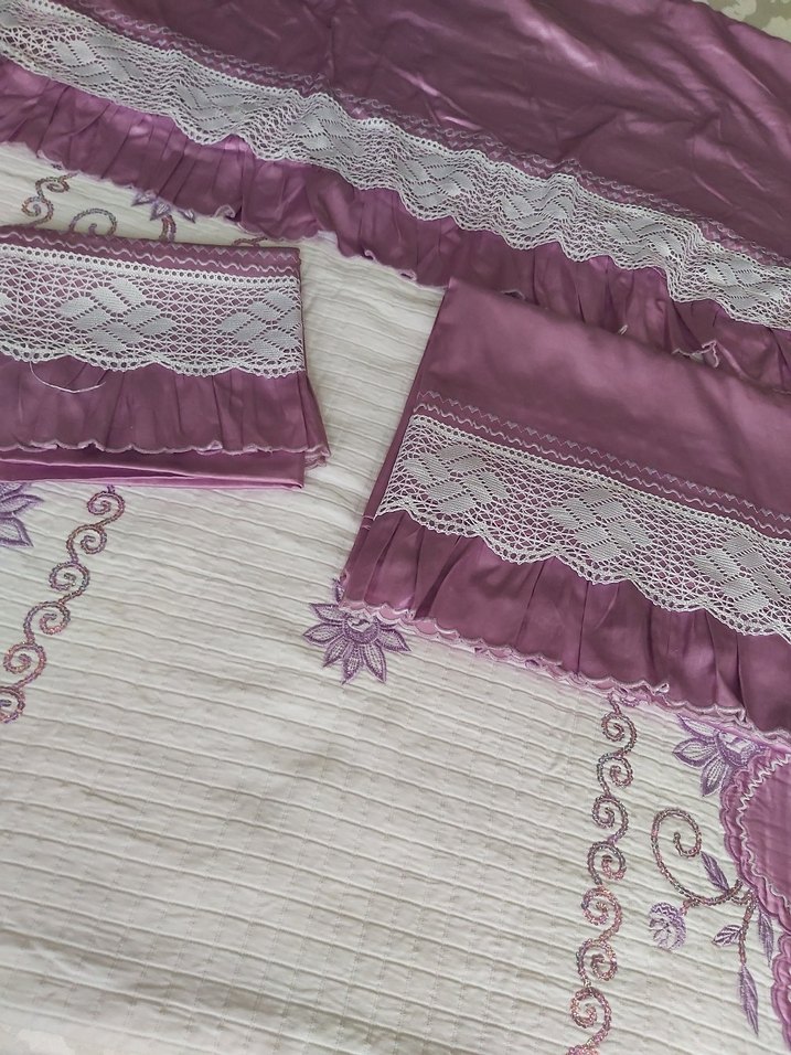 Saten Dantelli Pike Takımı - Görsel 5