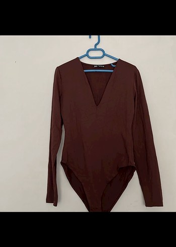 V Yaka Uzun Kollu Kadın Bluz - Görsel 2