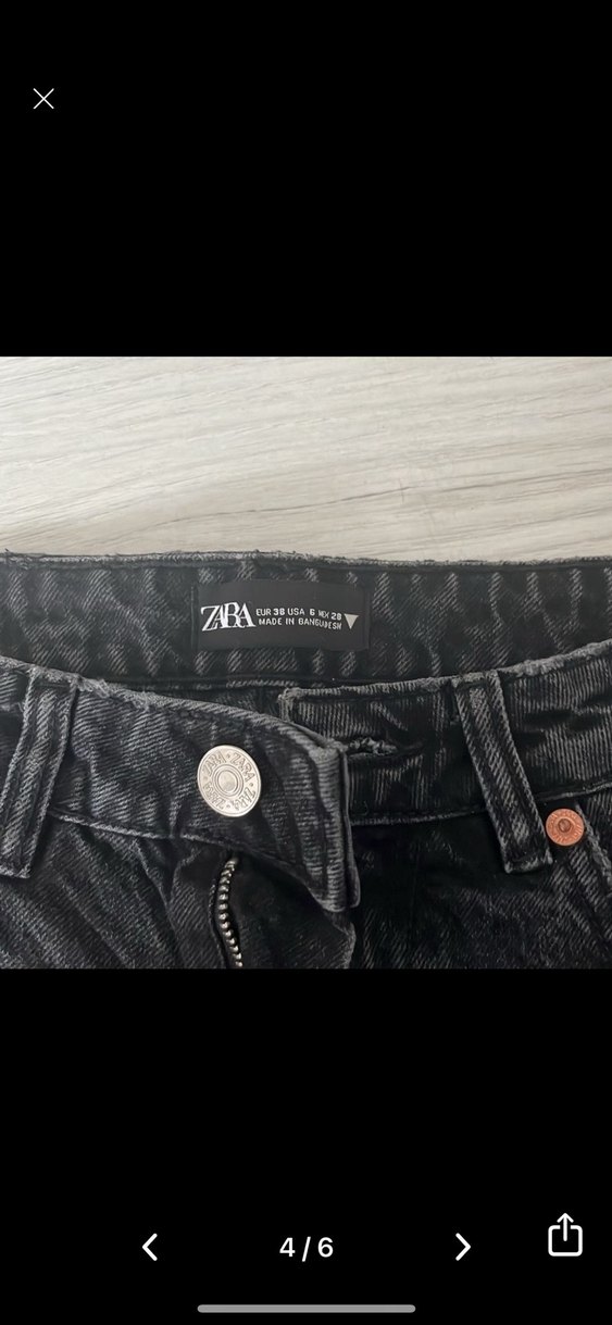 Siyah zara kadın pantolon - Görsel 3