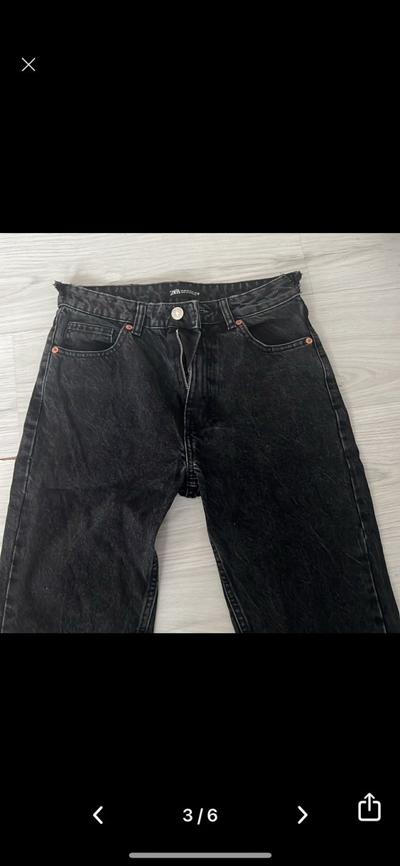 Siyah zara kadın pantolon - Görsel 2