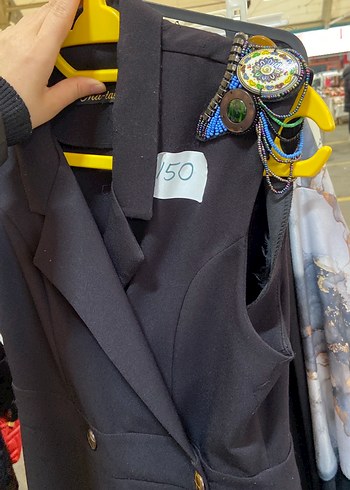 Siyah kolsuz yelek - Görsel 2