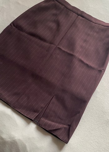 Bordo Midi Kalem Etek - Görsel 2