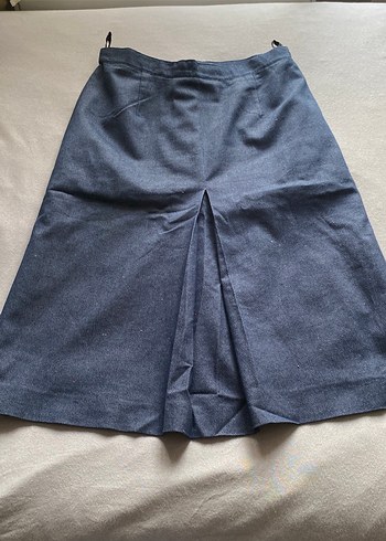 Lacivert Kot Etek - Görsel 2