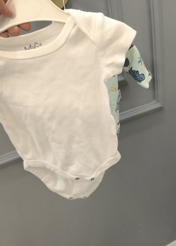 Uzun Kollu Pamuklu Bebek Body - Görsel 7