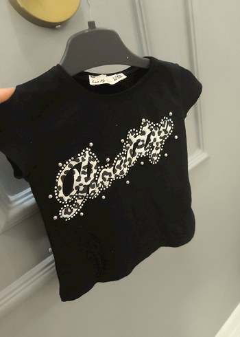 Siyah Kız Çocuk Tişörtü - Görsel 5