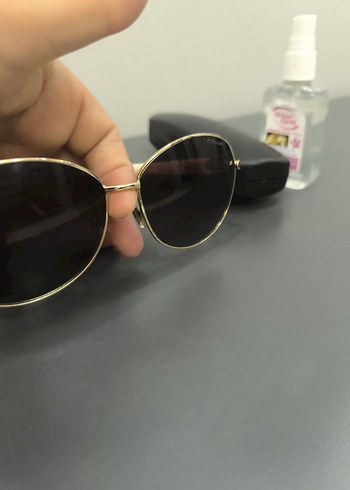 Beyaz Parlak Kadın Güneş Gözlüğü - Görsel 2