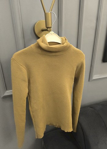 Bej Kadın İnce Triko Balıkçı Yaka Kazak - Görsel 3