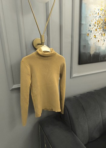 Bej Kadın İnce Triko Balıkçı Yaka Kazak - Görsel 7