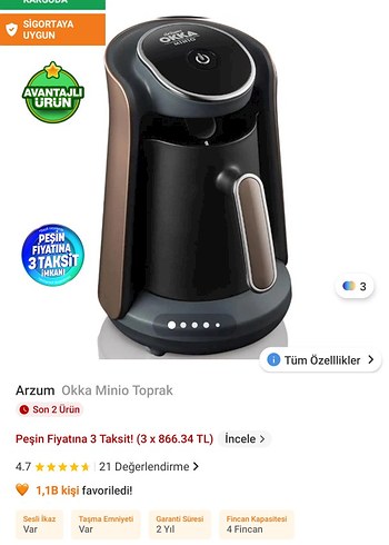Arzum ürünü