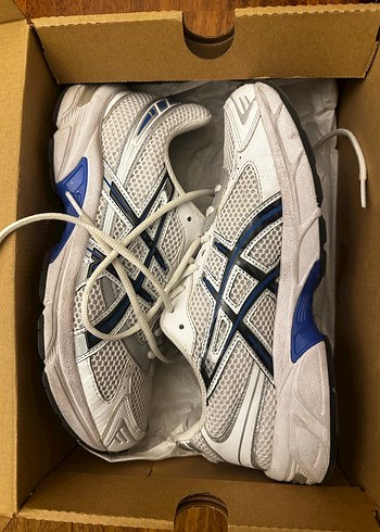 ASİCS GEL-1130 ERKEK SPOR AYAKKABI 42 no (BEYAZ & TUNA MAVİ) - Görsel 3