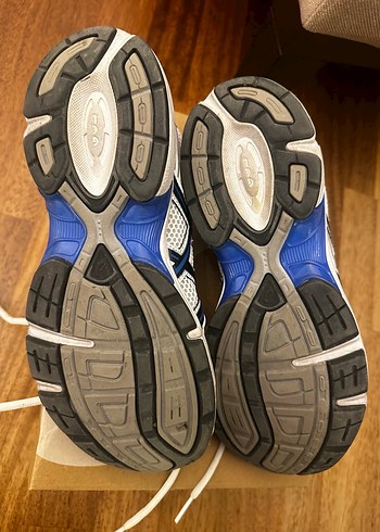 ASİCS GEL-1130 ERKEK SPOR AYAKKABI 42 no (BEYAZ & TUNA MAVİ) - Görsel 2