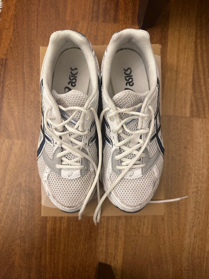 ASİCS GEL-1130 ERKEK SPOR AYAKKABI 42 no (BEYAZ & TUNA MAVİ) - Görsel 4