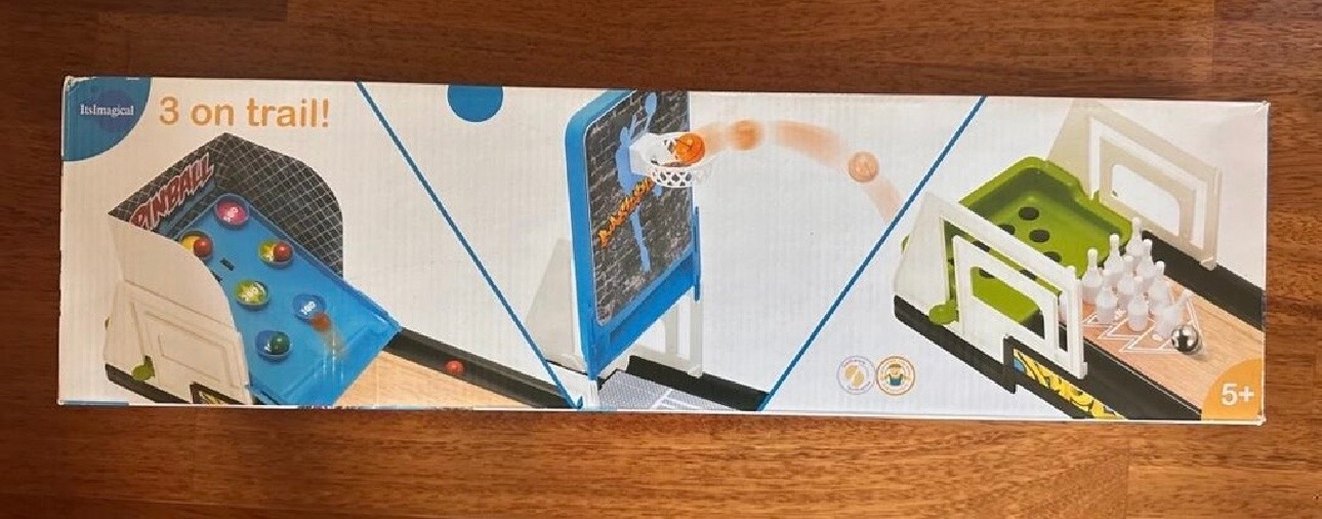 İMAGİNARİUM 3 İN 1 OYUNCAK (MİNİ BASKET & BOWLİNG & PIN BALL - Görsel 2