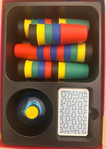 Hızlı Bardaklar - Çok Renkli Eğitici Oyuncak - Görsel 3