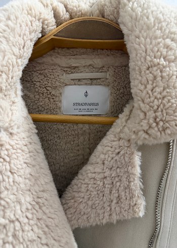 Vizon Renkli Süet Kürklü Kadın Ceket - Görsel 4