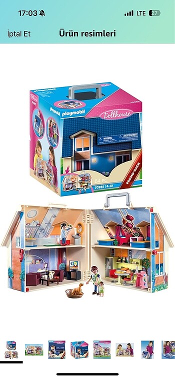  Beden Playmobil bebek evi