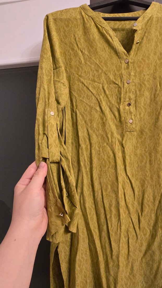 Paulmark Kadın Gömlek elbise - Görsel 2