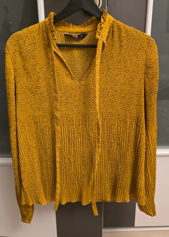 Piliseli Uzun Kollu Kadın Gömlek - Görsel 7