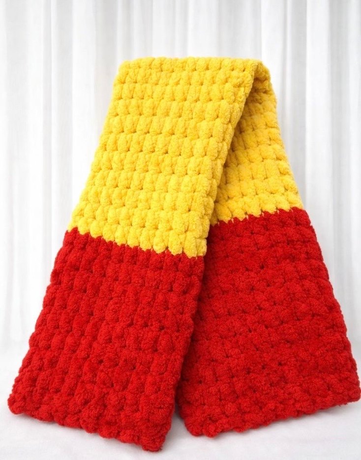 Taraftar puffy atkı - Görsel 5