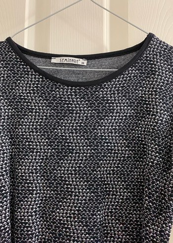 Uzun Kollu Gri Yılan Desenli Kemerli Elbise - Görsel 2