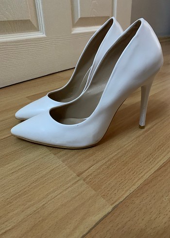 Beyaz stiletto - Görsel 2