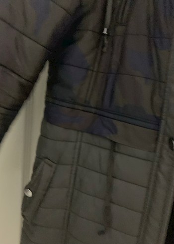 Siyah Kadın Uzun Kürklü Kaban - Görsel 4