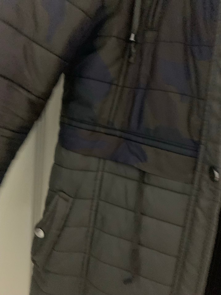 Siyah Kadın Uzun Kürklü Kaban - Görsel 4