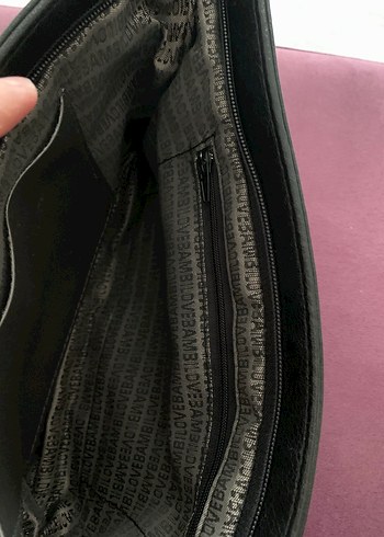 Siyah büyük portföy çanta - Görsel 2