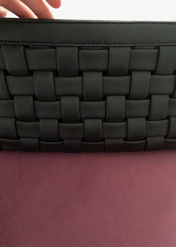 Siyah büyük portföy çanta - Görsel 3