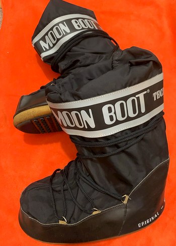 Siyah Moon Boot Blok Kar Botu - Görsel 2