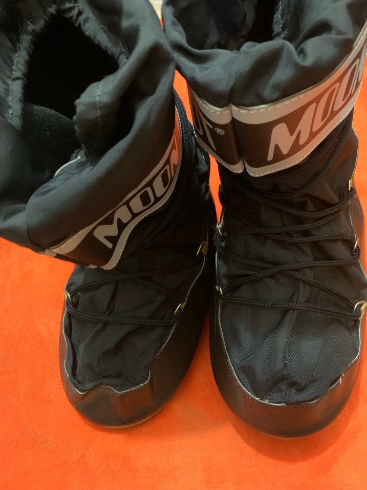 Siyah Moon Boot Blok Kar Botu - Görsel 3