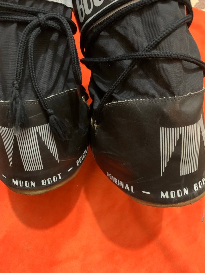 Siyah Moon Boot Blok Kar Botu - Görsel 4