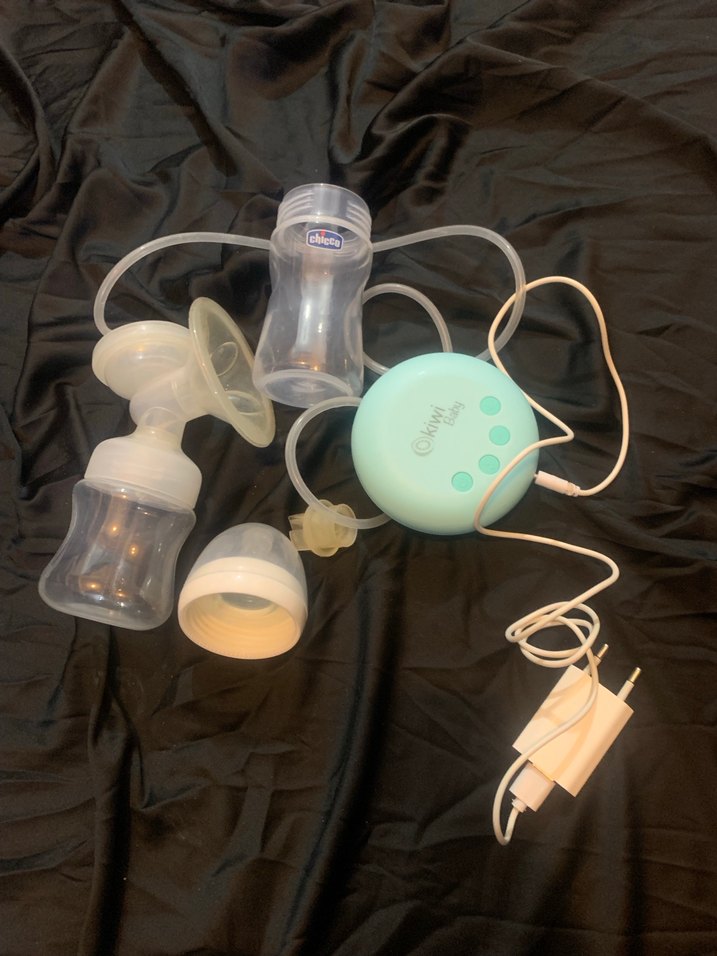 Kiwi Baby Mavi Göğüs Pompası - Görsel 2