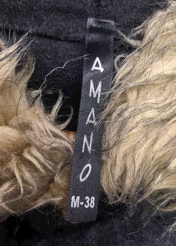 Gri Uzun Kollu Peluş Detaylı Sweatshirt - Görsel 3